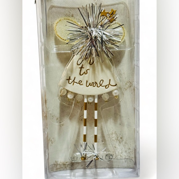 Department 56 Sandra Magsamen Artful Angels "Joy to the World" W/Box 2005 Xmas - Picture 1 of 6